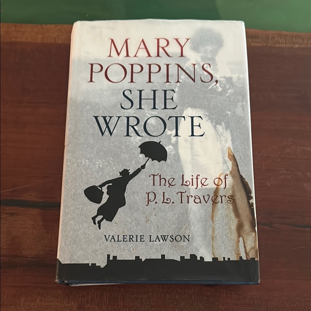 Mary Poppins, She Wrote Book with Dust Jacket